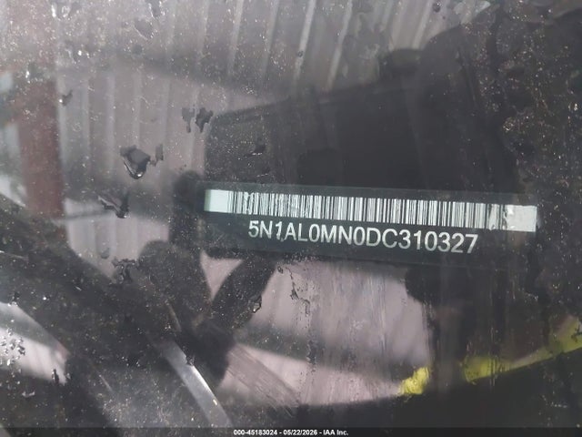 Aukcja sprzedaży 2013 Infiniti Jx35, vin: 5N1AL0MN0DC310327, numer aukcji: 45183024