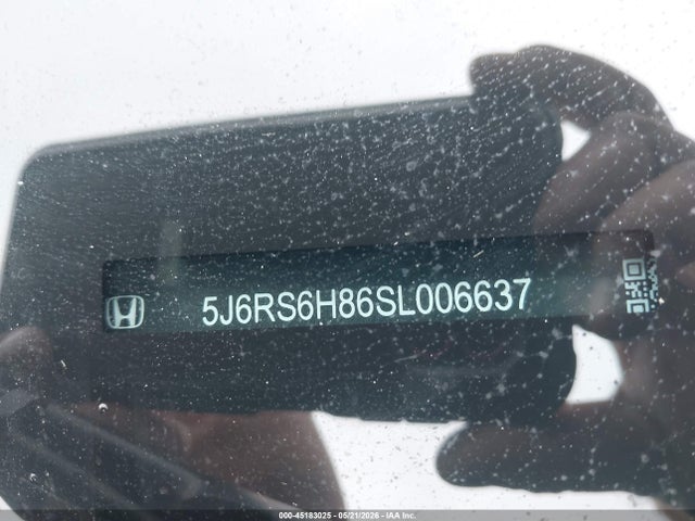 Aukcja sprzedaży 2025 Honda Cr-v Hybrid Sport-l, vin: 5J6RS6H86SL006637, numer aukcji: 45183025