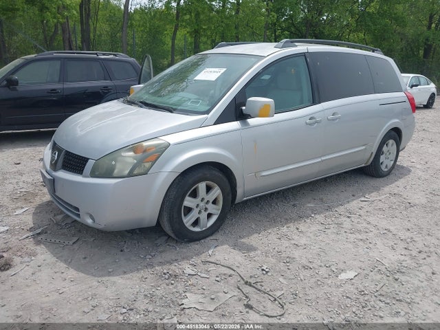 45183045 :رقم المزاد ، 5N1BV28U44N354640 vin ، 2004 Nissan Quest 3.5 S مزاد بيع
