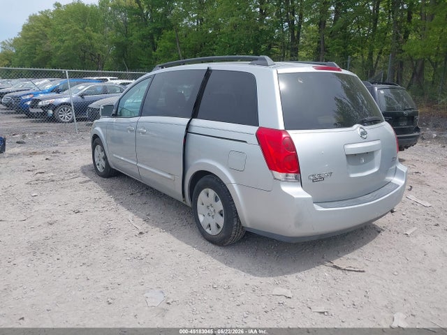 45183045 :رقم المزاد ، 5N1BV28U44N354640 vin ، 2004 Nissan Quest 3.5 S مزاد بيع