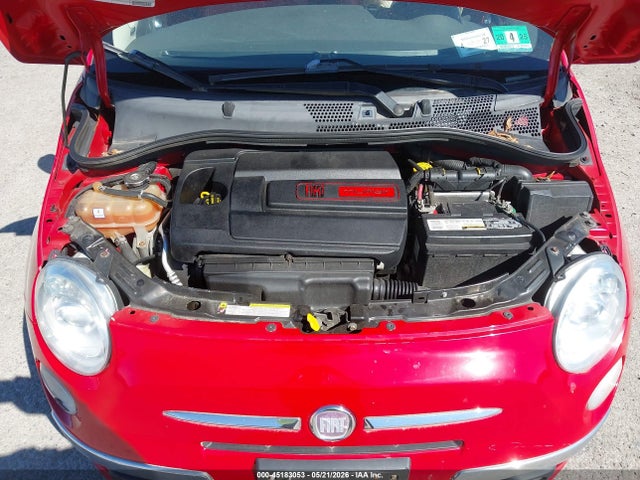 2012 Fiat 500c Lounge მანქანა იყიდება აუქციონზე, vin: 3C3CFFER2CT229314, აუქციონის ნომერი: 45183053
