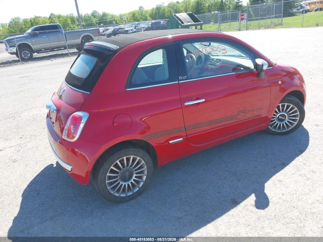 2012 Fiat 500c Lounge მანქანა იყიდება აუქციონზე, vin: 3C3CFFER2CT229314, აუქციონის ნომერი: 45183053