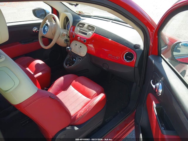 2012 Fiat 500c Lounge მანქანა იყიდება აუქციონზე, vin: 3C3CFFER2CT229314, აუქციონის ნომერი: 45183053