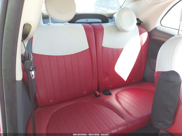 2012 Fiat 500c Lounge მანქანა იყიდება აუქციონზე, vin: 3C3CFFER2CT229314, აუქციონის ნომერი: 45183053