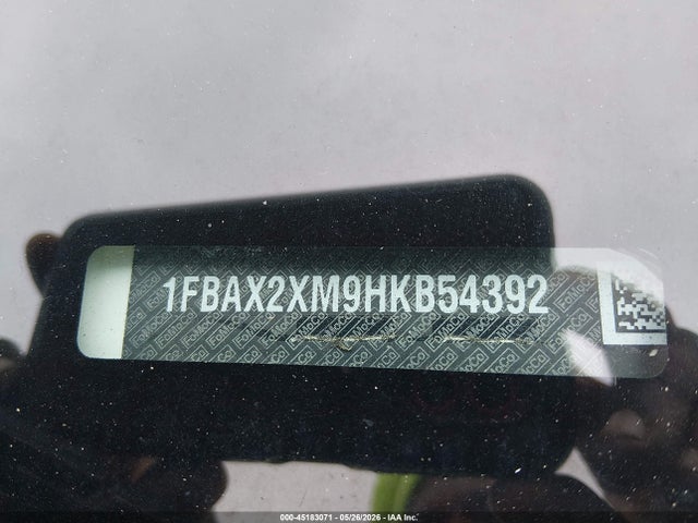 Aukcja sprzedaży 2017 Ford Transit-350 Xl, vin: 1FBAX2XM9HKB54392, numer aukcji: 45183071