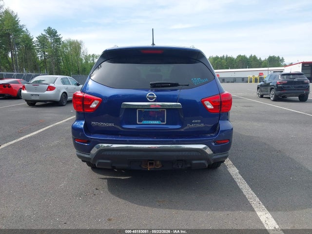 Aukcja sprzedaży 2018 Nissan Pathfinder Platinum, vin: 5N1DR2MM1JC667610, numer aukcji: 45183081