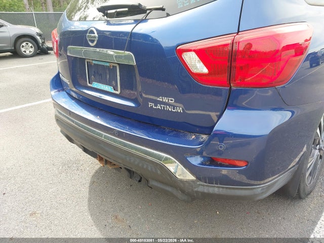 Aukcja sprzedaży 2018 Nissan Pathfinder Platinum, vin: 5N1DR2MM1JC667610, numer aukcji: 45183081