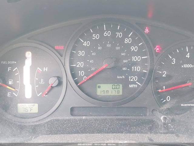 45183087 :رقم المزاد ، JF1GG67646H821660 vin ، 2006 Subaru Impreza 2.5i مزاد بيع