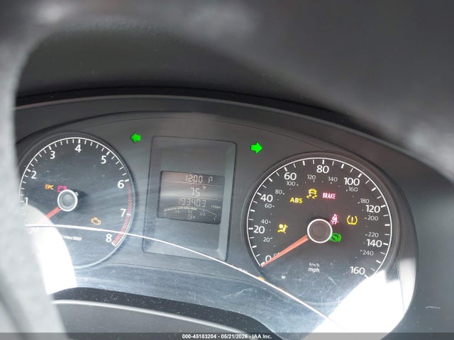 45183204 :رقم المزاد ، 3VW2K7AJ3CM325999 vin ، 2012 Volkswagen Jetta 2.0l S مزاد بيع