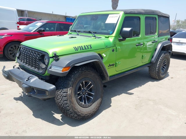 1C4RJXDN4SW557044 Jeep Wrangler 4-door Willys 4x4