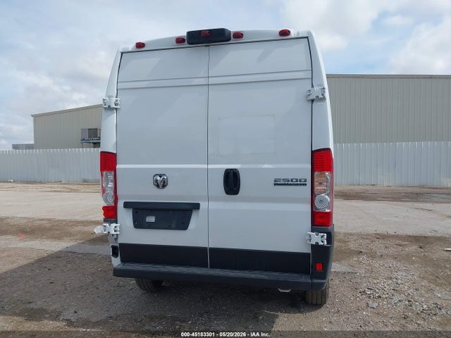 45183301 :رقم المزاد ، 3C6LRVDG4TE180254 vin ، 2026 Ram Promaster 2500 Tradesman High Roof 159 Wb W/pass Seat مزاد بيع