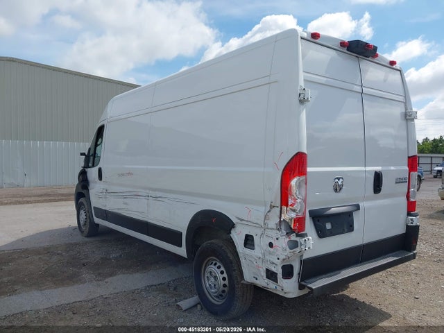 45183301 :رقم المزاد ، 3C6LRVDG4TE180254 vin ، 2026 Ram Promaster 2500 Tradesman High Roof 159 Wb W/pass Seat مزاد بيع
