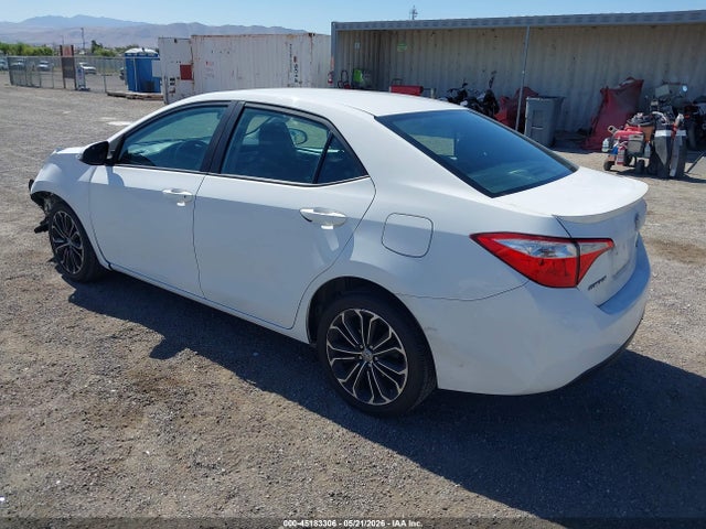 Продажа на аукционе авто 2016 Toyota Corolla S Plus, vin: 5YFBURHE3GP447990, номер лота: 45183306