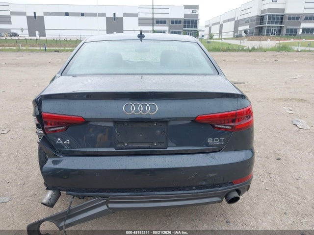 2017 Audi A4 2.0t Premium მანქანა იყიდება აუქციონზე, vin: WAUFNAF43HN066162, აუქციონის ნომერი: 45183311
