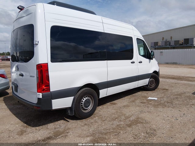 45183400 :رقم المزاد ، W1Z4KFHYXSP818099 vin ، 2025 Mercedes-benz Sprinter 2500 Standard Roof 4-cyl Diesel مزاد بيع