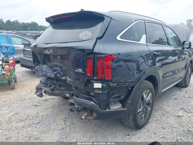 Aukcja sprzedaży 2022 Kia Sorento Hybrid Ex, vin: KNDRH4LG6N5069690, numer aukcji: 45183434