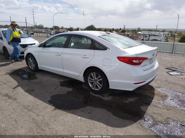 45183443 :رقم المزاد ، 5NPE24AF3GH316385 vin ، 2016 Hyundai Sonata Se مزاد بيع