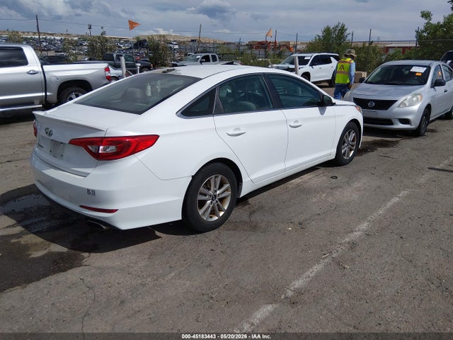 45183443 :رقم المزاد ، 5NPE24AF3GH316385 vin ، 2016 Hyundai Sonata Se مزاد بيع