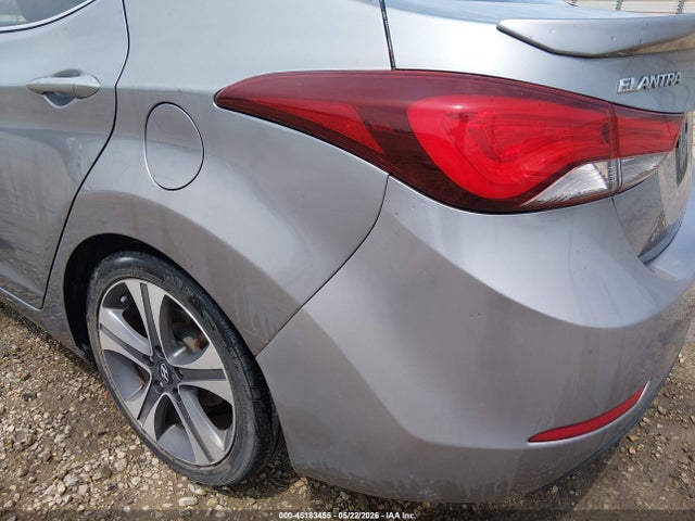 45183455 :رقم المزاد ، KMHDH4AH6FU456779 vin ، 2015 Hyundai Elantra Sport مزاد بيع