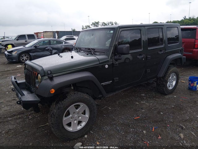 45183503 :رقم المزاد ، 1J4BA3H10AL218177 vin ، 2010 Jeep Wrangler Unlimited Sport مزاد بيع