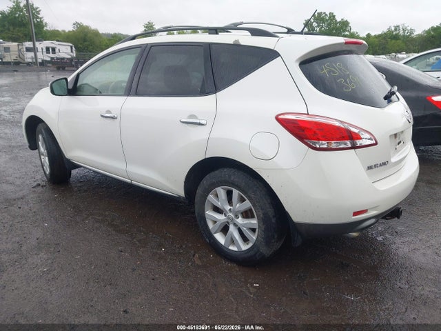 Продажа на аукционе авто 2012 Nissan Murano Sl, vin: JN8AZ1MW7CW203813, номер лота: 45183691