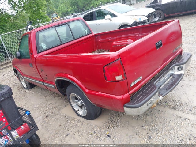 2001 Chevrolet S-10 მანქანა იყიდება აუქციონზე, vin: 1GCCS145618142164, აუქციონის ნომერი: 45183716