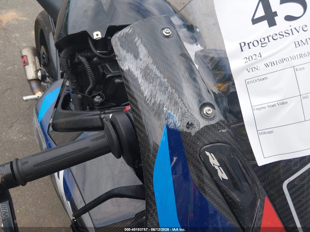 Продажа на аукционе авто 2024 Bmw M 1000 Rr, vin: WB10P0301R6J63223, номер лота: 45183757