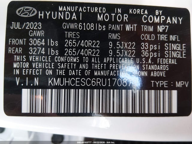 Genesis Gv80 3.5t Awd 2024 KMUHCESC6RU170879 Image 9