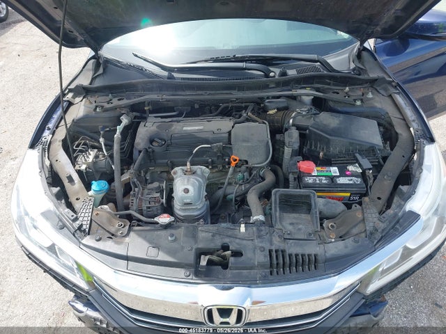 Продаж на аукціоні авто 2017 Honda Accord Ex-l, vin: 1HGCR2F86HA155154, номер лоту: 45183779