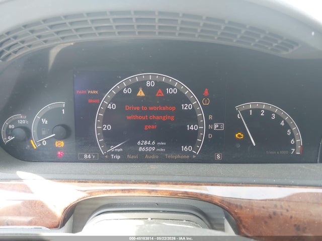 Aukcja sprzedaży 2007 Mercedes-benz S 550, vin: WDDNG71X07A024833, numer aukcji: 45183814