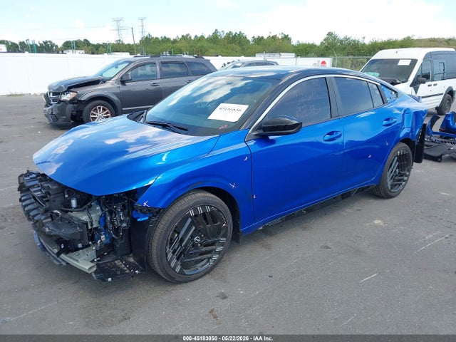 2026 Nissan Sentra Sr მანქანა იყიდება აუქციონზე, vin: 3N1AB9DVXTY218338, აუქციონის ნომერი: 45183850