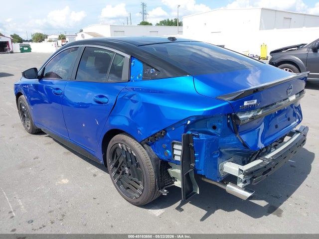 2026 Nissan Sentra Sr მანქანა იყიდება აუქციონზე, vin: 3N1AB9DVXTY218338, აუქციონის ნომერი: 45183850