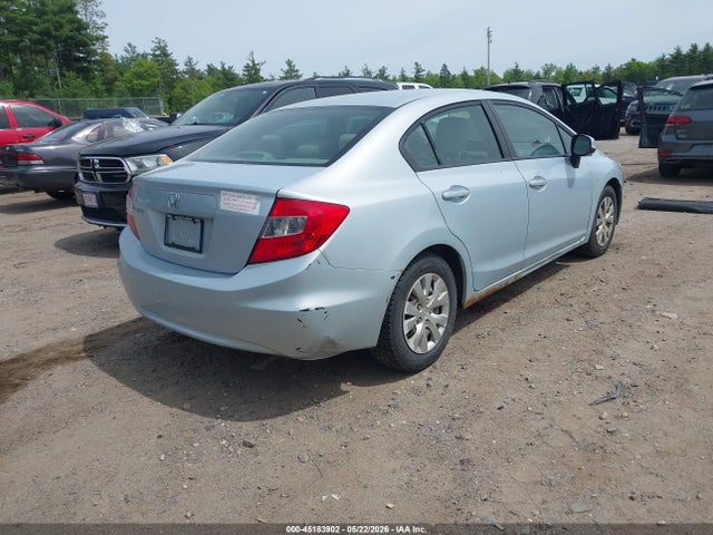 Продажа на аукционе авто 2012 Honda Civic Lx, vin: 2HGFB2F55CH581838, номер лота: 45183902