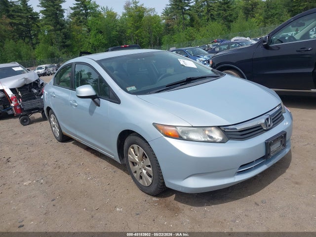 Продажа на аукционе авто 2012 Honda Civic Lx, vin: 2HGFB2F55CH581838, номер лота: 45183902