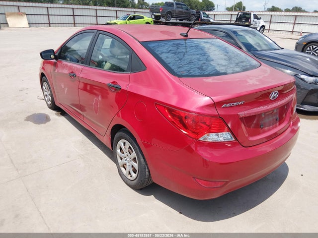 Aukcja sprzedaży 2012 Hyundai Accent Gls, vin: KMHCT4AE3CU080103, numer aukcji: 45183997