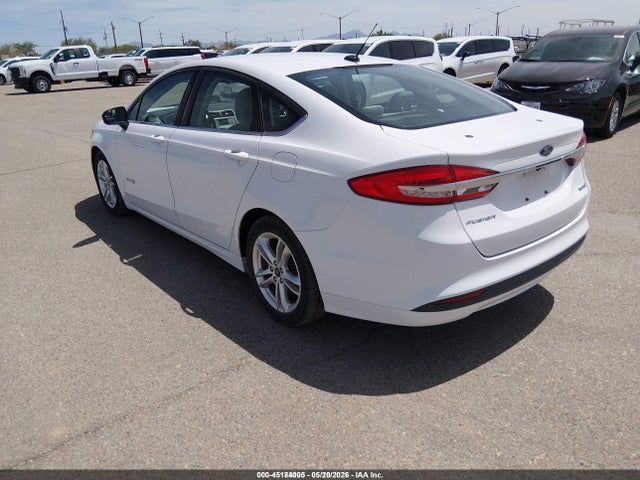Продажа на аукционе авто 2018 Ford Fusion Hybrid S, vin: 3FA6P0UU5JR212726, номер лота: 45184005