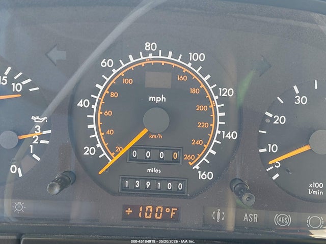 45184018 :رقم المزاد ، WDBGA57E6NA077417 vin ، 1992 Mercedes-benz 600 Sel مزاد بيع