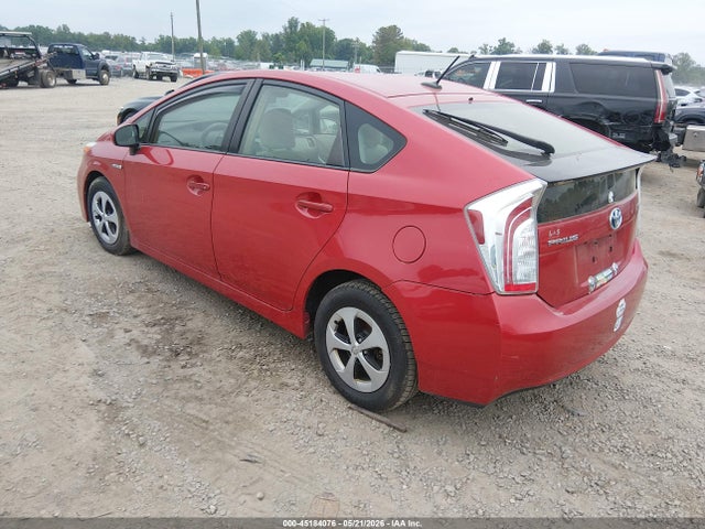 45184076 :رقم المزاد ، JTDKN3DU8E0376039 vin ، 2014 Toyota Prius Three مزاد بيع