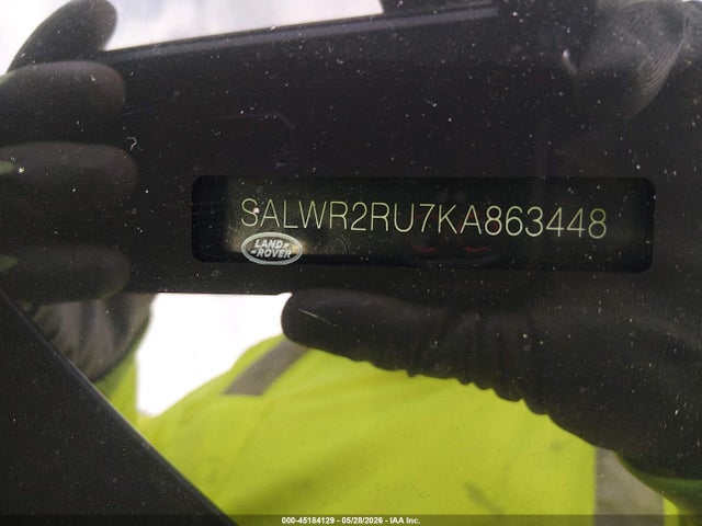 SALWR2RU7KA863448 Land Rover Range Rover Sport Hse Mhev