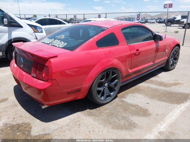 45184132 :رقم المزاد ، 1ZVHT80N195110881 vin ، 2009 Ford Mustang V6/v6 Premium مزاد بيع