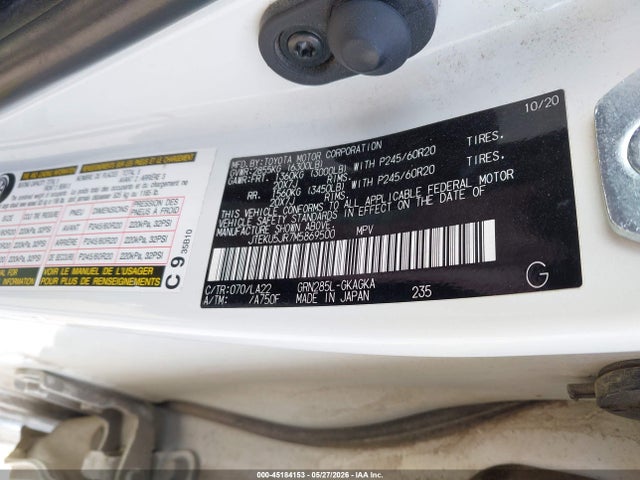Toyota 4runner Limited 2021 JTEKU5JR7M5869500 Image 9