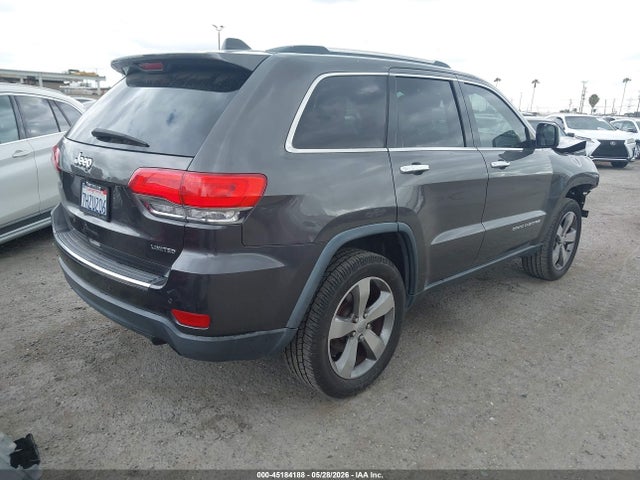 Продаж на аукціоні авто 2015 Jeep Grand Cherokee Limited, vin: 1C4RJEBG1FC634971, номер лоту: 45184188
