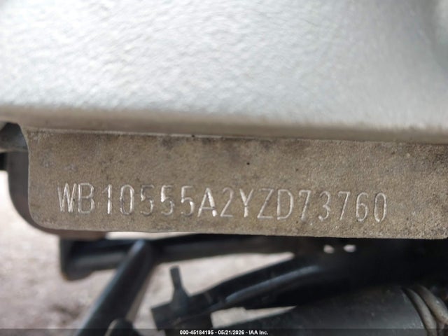 45184195 :رقم المزاد ، WB10555A2YZD73760 vin ، 2000 Bmw K1200 Lt مزاد بيع