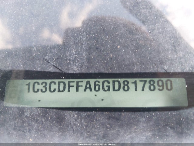 Продаж на аукціоні авто 2016 Dodge Dart Sxt Sport Rallye, vin: 1C3CDFFA6GD817890, номер лоту: 45184282