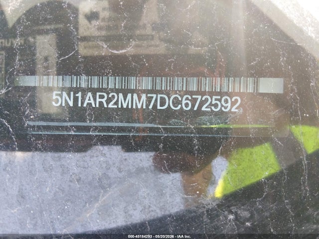 Aukcja sprzedaży 2013 Nissan Pathfinder Sv, vin: 5N1AR2MM7DC672592, numer aukcji: 45184293