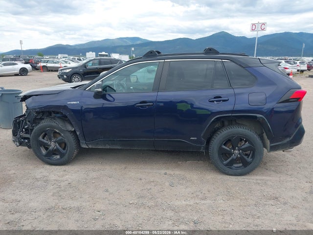 45184299 :رقم المزاد ، 2T3E6RFV3MW010812 vin ، 2021 Toyota Rav4 Hybrid Xse مزاد بيع