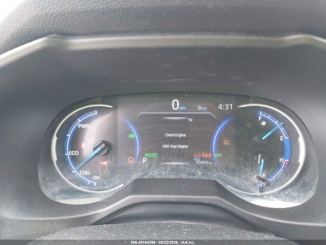 45184299 :رقم المزاد ، 2T3E6RFV3MW010812 vin ، 2021 Toyota Rav4 Hybrid Xse مزاد بيع