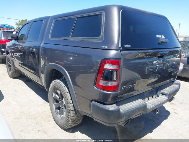 45184342 :رقم المزاد ، 1C6SRFLM9MN741814 vin ، 2021 Ram 1500 Rebel  4x4 5'7 Box مزاد بيع