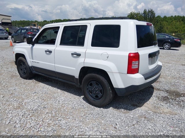 2016 Jeep Patriot Sport მანქანა იყიდება აუქციონზე, vin: 1C4NJPBAXGD648921, აუქციონის ნომერი: 45184350