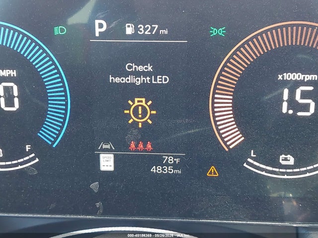Продажа на аукционе авто 2026 Hyundai Sonata Hybrid Blue, vin: KMHL24JJ3TA155061, номер лота: 45184369